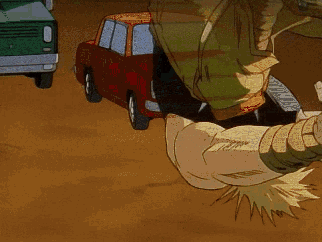Jojo Strong Dio Brando Punch GIF