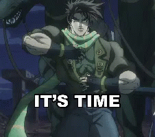 Jojos Bizarre Adventure Its Time For Plot GIF
