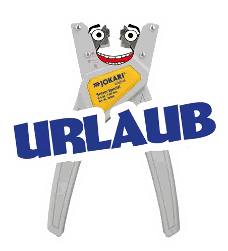 Jokari Wire Stripping Tool with Urlaub Sticker