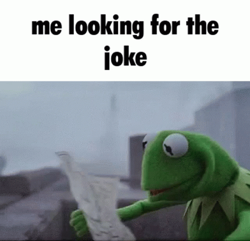 Joke Over Head Kermit The Frog GIF