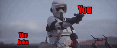 Joke Over Head Mandalorian Soldiers Meme GIF