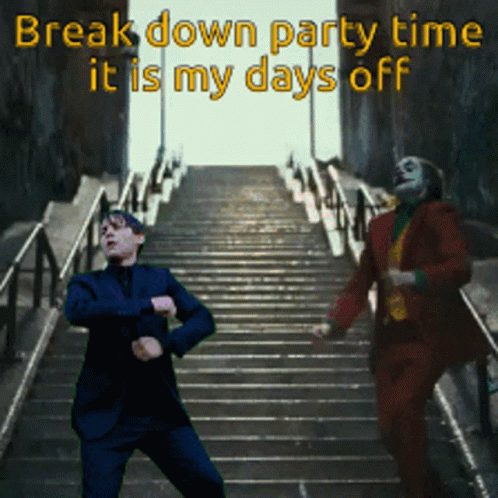 Joker And Peter Parker Party Meme GIF