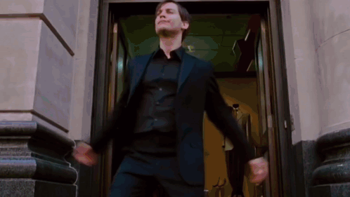 Joker And Tobey Maguire Dance Velocity Edit GIF