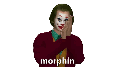 Joker Cartoon With Morphin