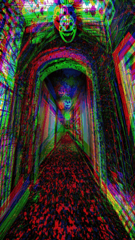 Joker Haunted House GIF