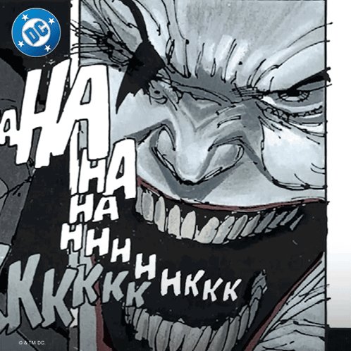 Joker Laughing Comic Book Cover