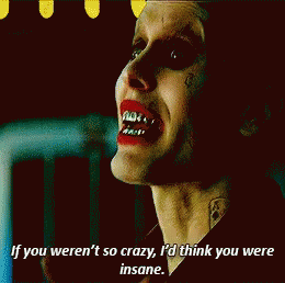 Joker Woman Saying If You Weren't So Crazy GIF