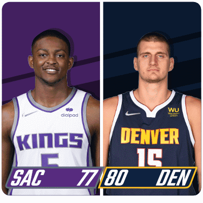 Jokic Matchup De'aaron Fox GIF