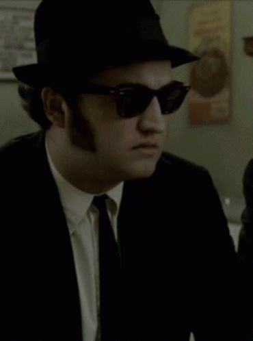 Joliet Jake Blues Brothers Head Shake GIF