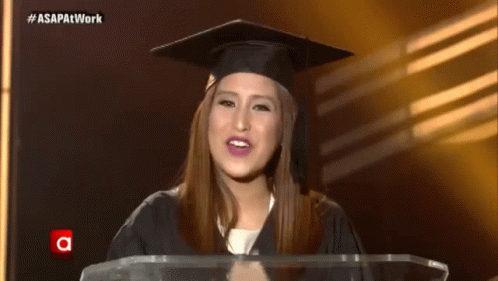 Jolina Magdangal Asap Graduation GIF