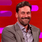 Jon Hamm Flirty Face GIF
