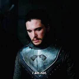 Confused Jon Snow Surprised Reaction GIF