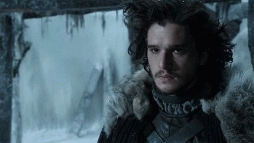 Jon Snow Piercing Look Game Of Thrones GIF