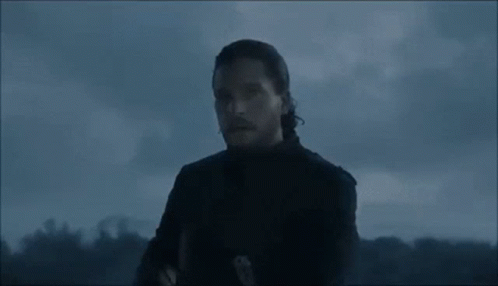 Jon Snow Combat Stance Game Of Thrones GIF