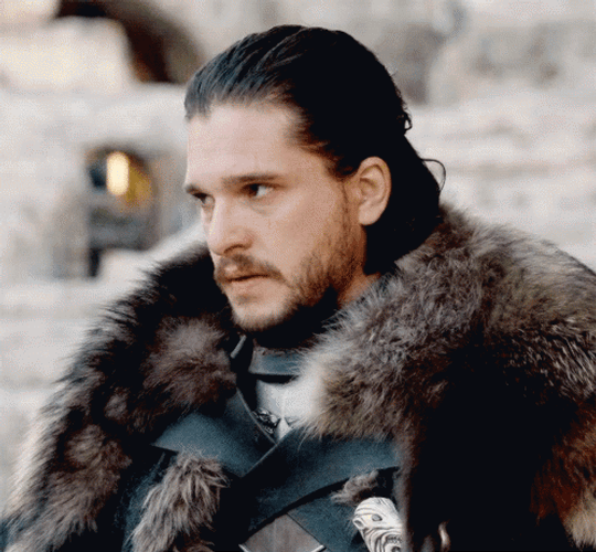 Jon Snow Fierce Look Game Of Thrones GIF