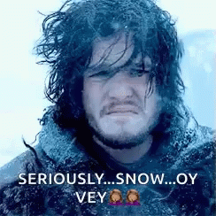 Jon Snow Oy Vey GIF