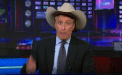 Jon Stewart Pew Pew GIF