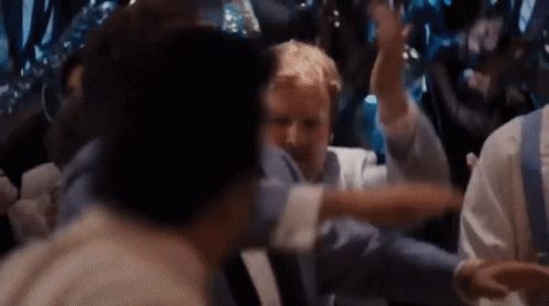 Jonah Hill Excited And Dancing GIF