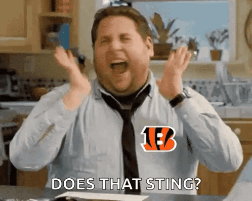 Jonah Hill Excited Does That Sting GIF
