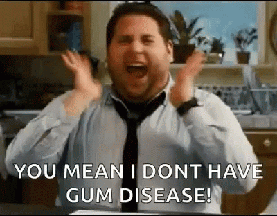 Jonah Hill Excited You Mean I Dont Have Gum Disease GIF