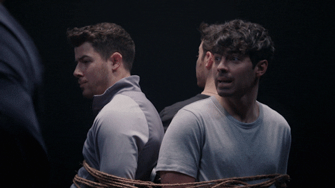 Jonas Brothers Tied Up GIF