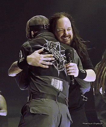 Jonathan Davis Korn Hug GIF