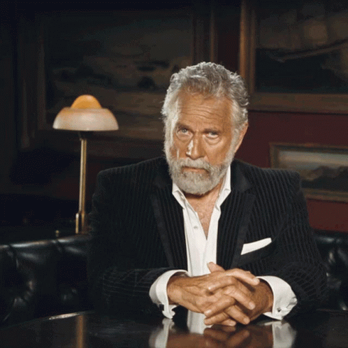 Jonathan Goldsmith Legendary Shaking Head No GIF