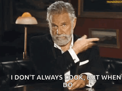 Jonathan Goldsmith Shoulder Brush Not Cooking But When He Do GIF