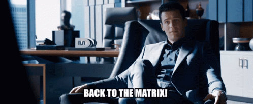 Jonathan Groff Back To The Matrix GIF