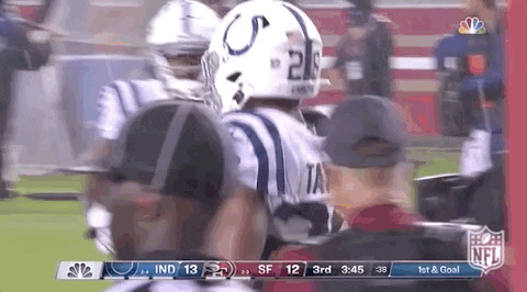 Jonathan Taylor Touchdown Bump GIF