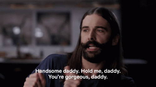 Jonathan Van Ness Sugar Daddy Talk GIF