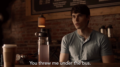 Jonathan Whitesell You Threw Me Under The Bus GIF