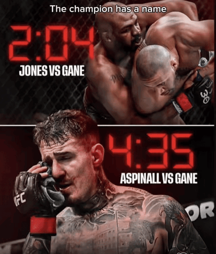 Jones vs Gane Boxing Match
