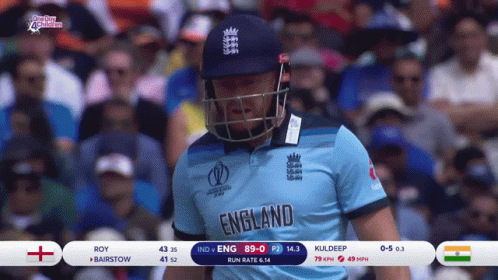 Jonny Bairstow Cricket England Vs India GIF