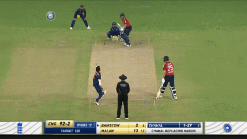 Jonny Bairstow Dawid Malan England Score GIF