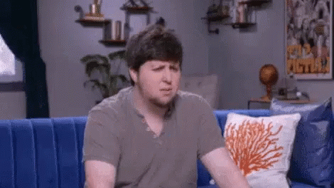 Jontron Suddenly Shifts To Smiling GIF