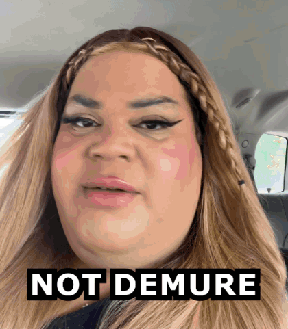 Jools Lebron Not Demure GIF