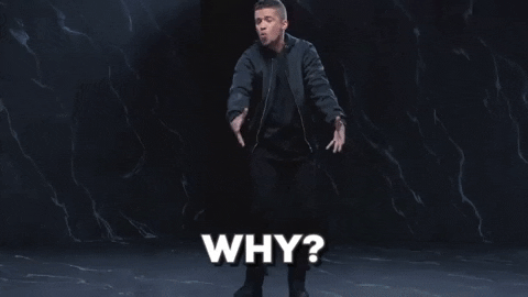 Jordan Fisher Saying Why GIF