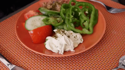 Jordan Food Veggie Dip GIF