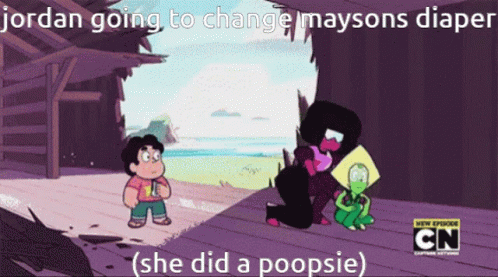 Jordan Going To Change Maysons Diaper She Did A Poopsie GIF
