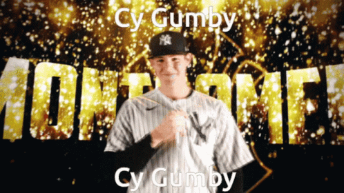 Jordan Montgomery Cy Gumby GIF