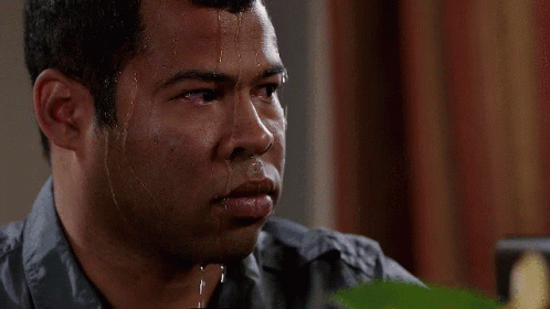 Jordan Peele Anxiously Waiting GIF