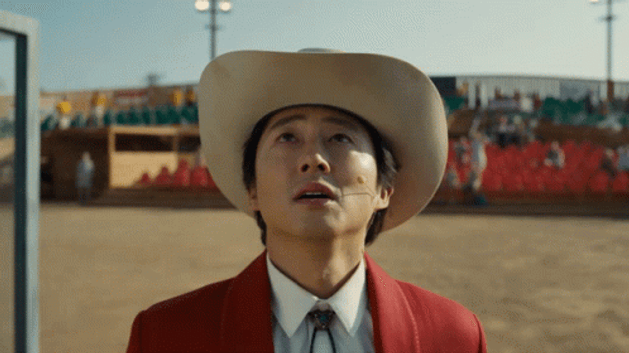 Jordan Peele Looking Up GIF