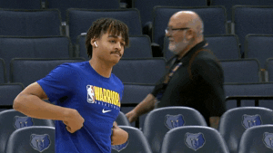 Jordan Poole Duck Dance GIF