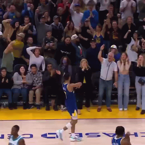 Jordan Poole Happy Expressions GIF