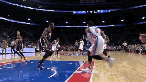 Jordan Poole Shot Ball Hold Ring Dangling GIF