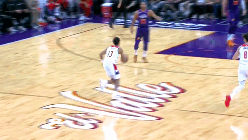 Jordan Poole Slipped Fall GIF