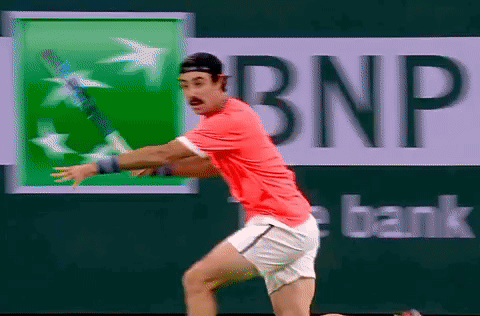 Jordan Thompson Forehand GIF