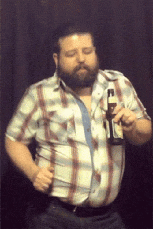 Jorge Garcia Drinking Beer GIF
