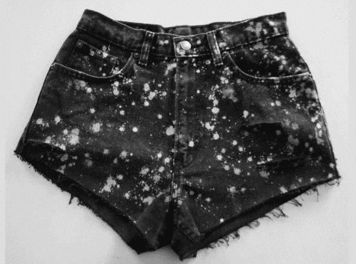 Jorts Studded Shorts GIF